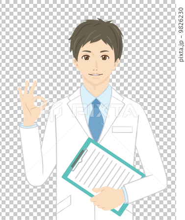 Male series of white coat Male series of white coat 9826230