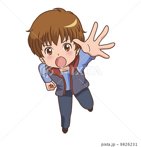 男の子/手を伸ばす 9826231