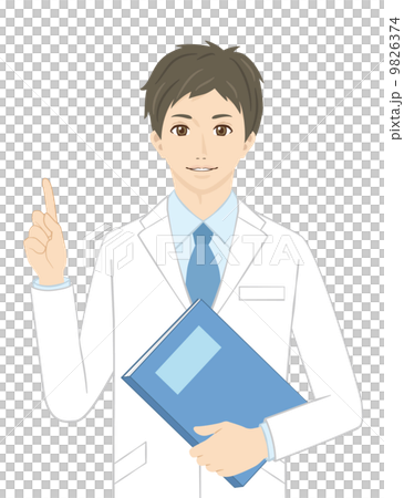 男性系列的白色外套 9826374
