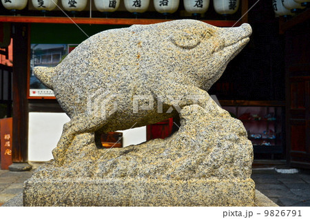 禅居庵(摩利支尊天堂)の「狛猪」（京都市東山区大和大路通四条下ル4丁目小松町） 9826791