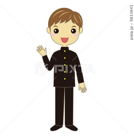 学ラン姿の学生 学ラン姿の学生 9833645