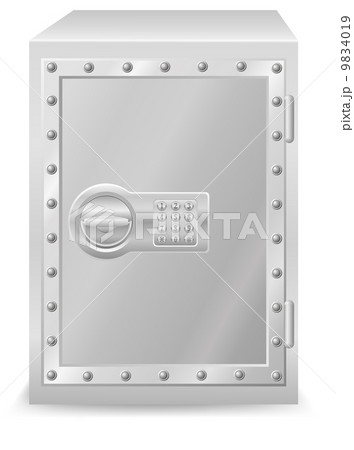 safe with electronic combination lock vector illustration safe with electronic combination lock vector illustration 9834019