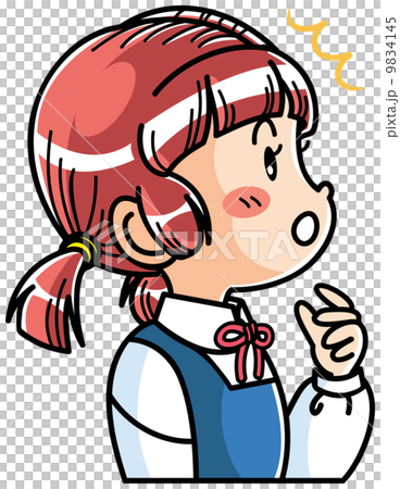キャラクター／女子生徒 9834145