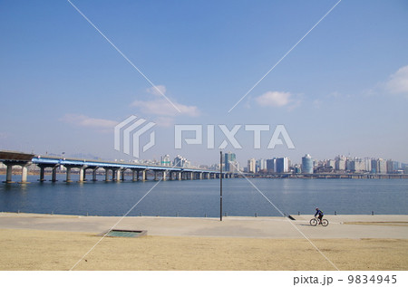 漢江（韓国／ソウル市） 9834945