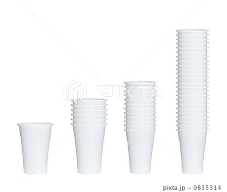 collection of plastic cups collection of plastic cups 9835314