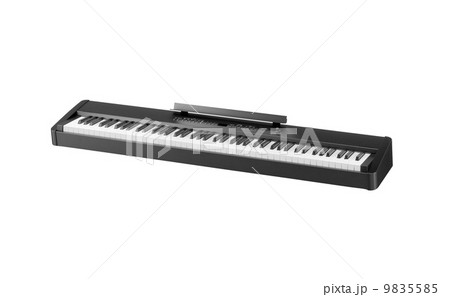 Synthesizer isolated on white background 9835585