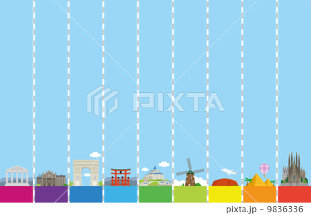 一套旅遊景點 9836336