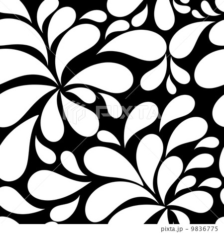 Floral Seamless Pattern Background for Wedding and Birthday. Vec 9836775