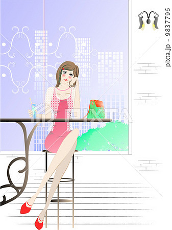 ファッション　女性 9837796