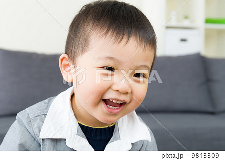 Asian little boy laugh 9843309