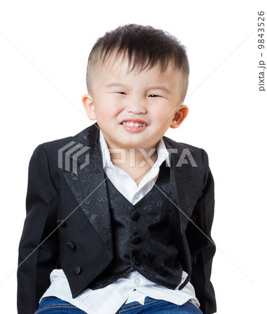 Little boy feeling excited 9843526