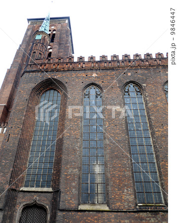 St. Mary's Basilica brick church Gdansk, Poland 9846447