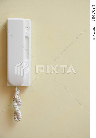 intercom home hung on wall. An object of home 9847038