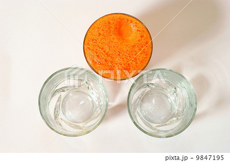 Carrot Juice in Glass 9847195