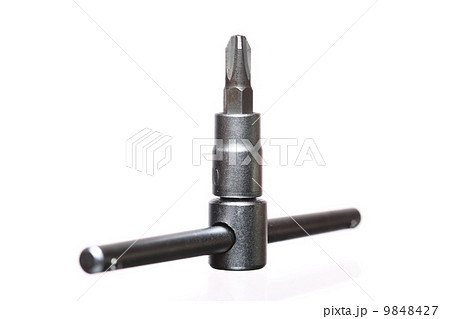 Socket spanner. Isolated on a white background 9848427