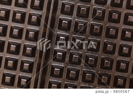 Waffle iron texture background Waffle iron texture background 9850567