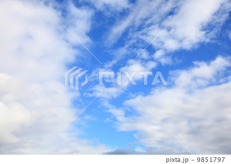 Blue sky with clouds meteorology Blue sky with clouds meteorology 9851797