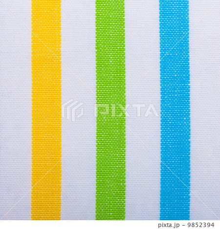 Closeup of colorful striped textile as background or texture Closeup of colorful striped textile as background or texture 9852394