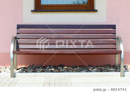 wooden garden bench 9854741