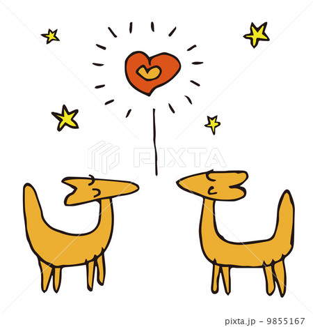 ラブラブきつね 9855167