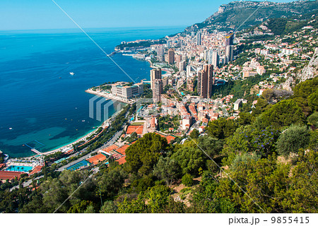 Monte Carlo view on summer day Monte Carlo view on summer day 9855415