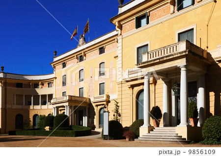 Day view of Pedralbes Royal Palace Day view of Pedralbes Royal Palace 9856109