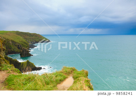 Irish landscape. coastline atlantic coast County Cork, Ireland 9858241
