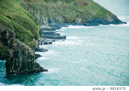 Irish landscape. coastline atlantic coast County Cork, Ireland Irish landscape. coastline atlantic coast County Cork, Ireland 9858370