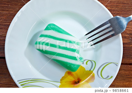 concept - bitten off piece soap 9858661