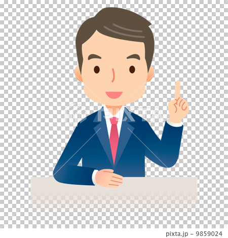 Businessman explaining Businessman explaining 9859024