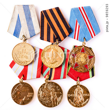 Collection of Russian (soviet) medals for participation in the S 9859293