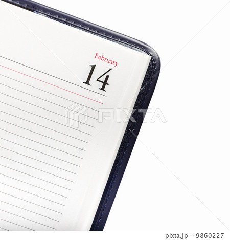 Page paper notepad 14 February Valentine's day 9860227