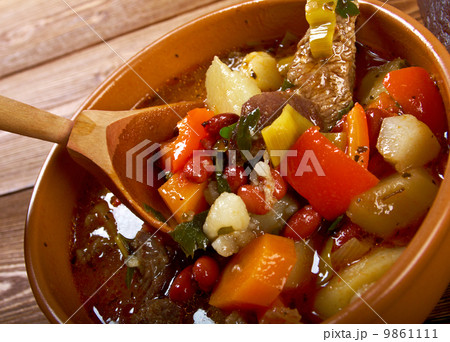 Eintopf -Traditional german cuisine dish. 9861111