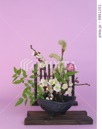 ミニ生け花 9861201