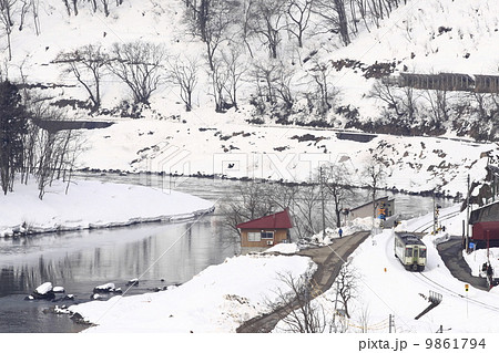 冬の飯山線 9861794