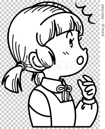 キャラクター／女子生徒 9861980