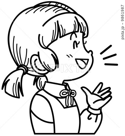 キャラクター／女子生徒 9861987