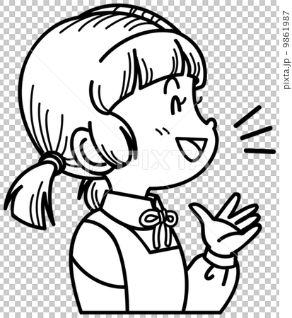 キャラクター／女子生徒 9861987