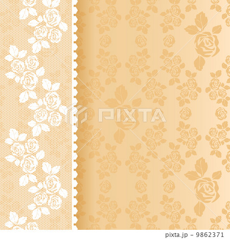 Lace beige square Lace beige square 9862371