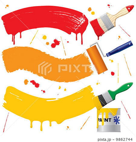 Painted banners Painted banners 9862744