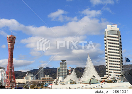 メリケンパークの風景 メリケンパークの風景 9864534