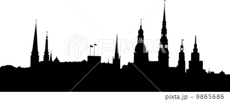 Riga panorama Riga panorama 9865686