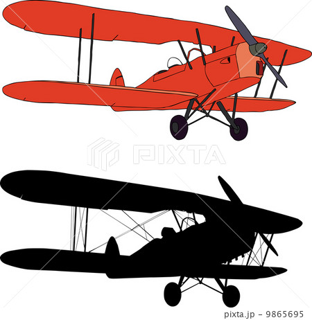 Old airplane 9865695