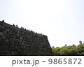 大阪城の城壁 9865872