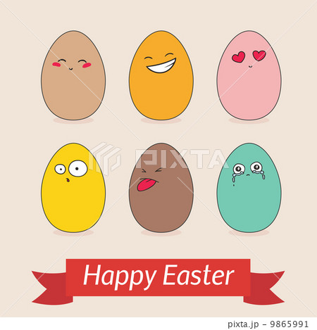 Happy Easter card template Happy Easter card template 9865991