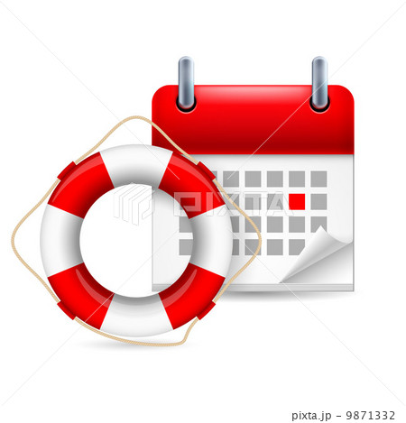 Flotation ring and calendar 9871332