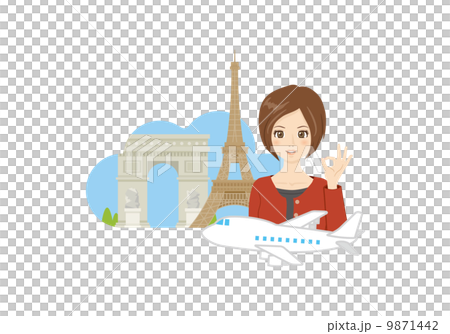 France travel and women 9871442