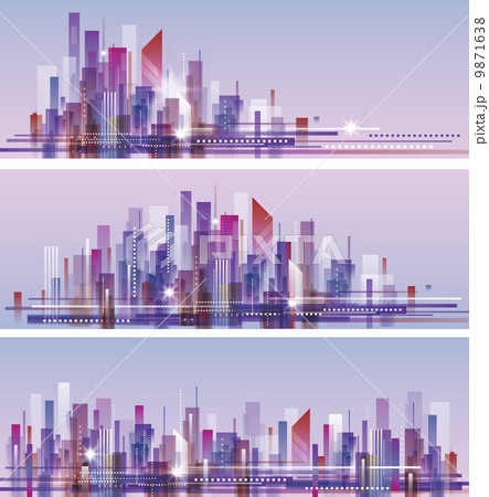 City landscape vector 9871638