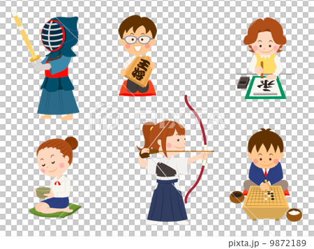 剣道／弓道／囲碁／将棋／書道／茶道 9872189