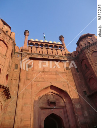 Red Fort, Delhi デリーのラールキラー入口の門 9872286